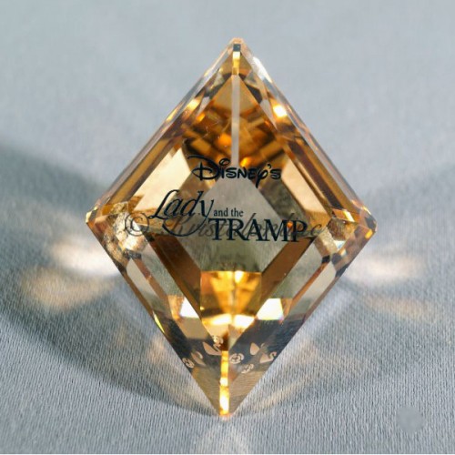 Swarovski Kristal | Disney | Lady en de Vagebond - Titel Plaquette | 1096771